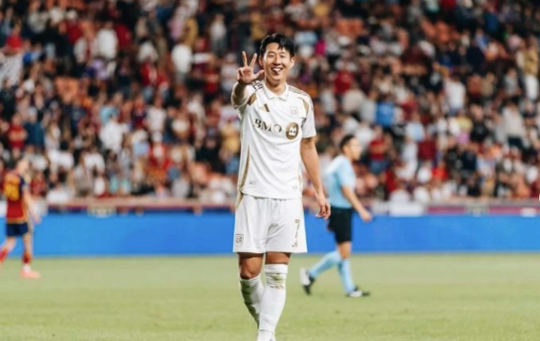 손흥민, MLS 첫 해트트릭 달성