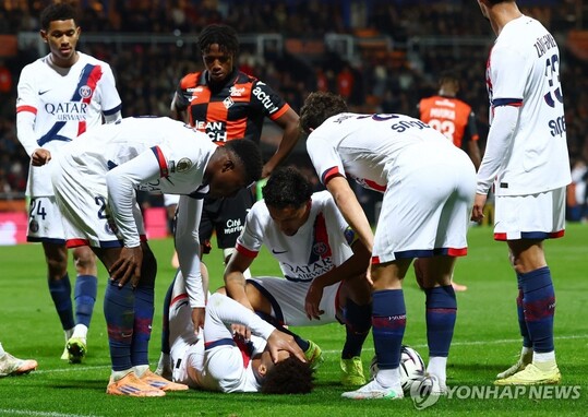 이강인 결장 PSG, 로리앙과 무승부…낭트도 패배