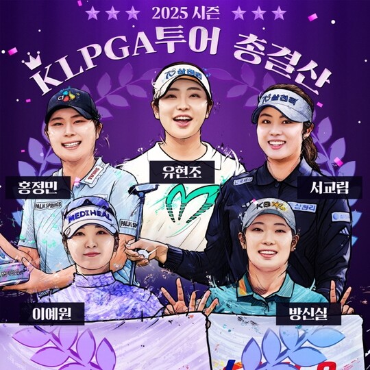 2025 KLPGA 투어, 유현조 대상·평균타수 2관왕