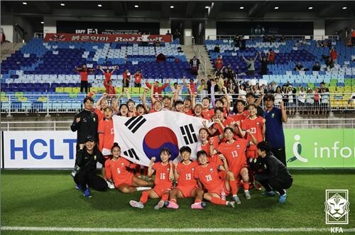 여자축구 대표팀, 비즈니스석 지원 받는다