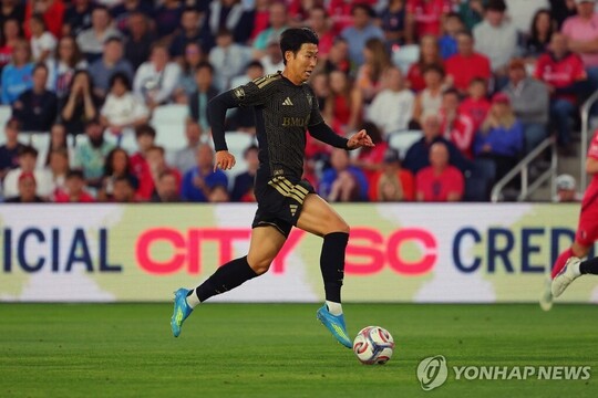 손흥민, MLS 9호 도움 기록에도 LAFC 3연패